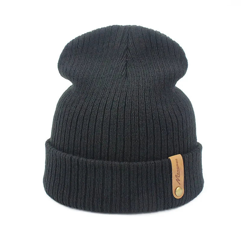 bonnet hiver gris foncé , tuque d'hiver  grise foncée