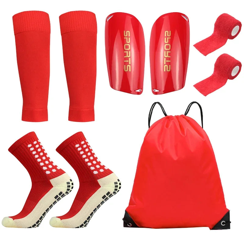 kit complet de football rouge - sport vitals