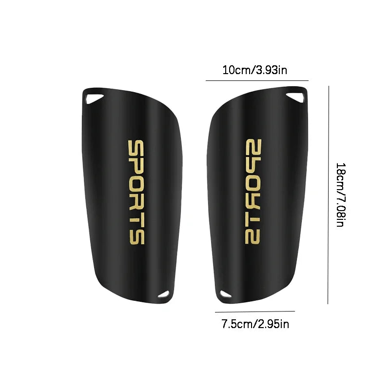 protège tibia noir - dimensions - sport vitals
