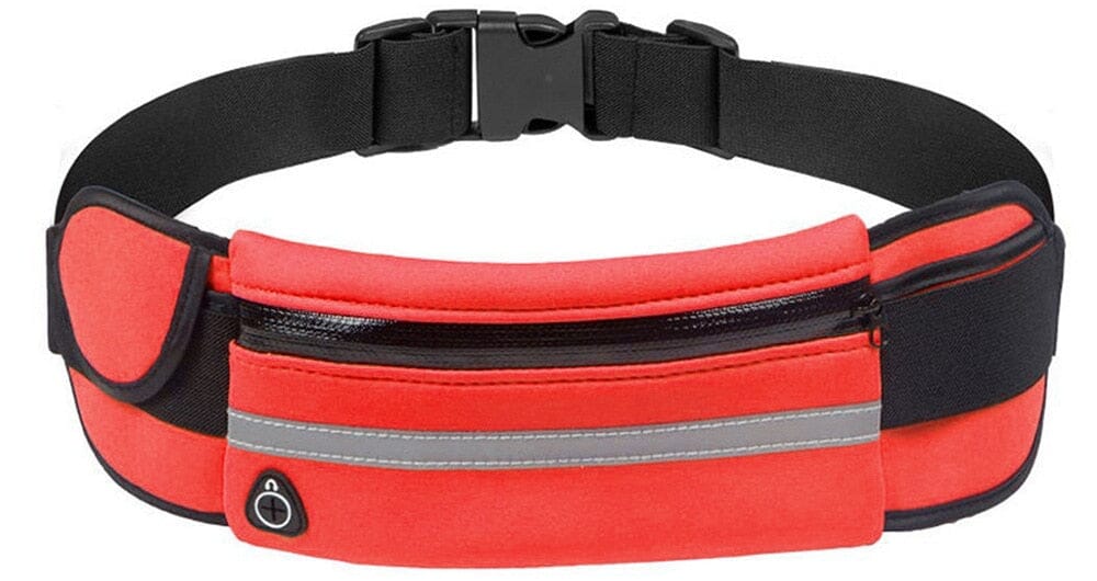 MyFitBag™ - Sac banane pour fitness et course rouge