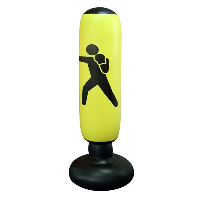 Punching Bag gonflable - jaune